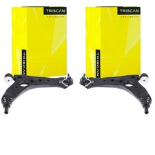 2X TRISCAN QUERLENKER SATZ STAHLBLECH VORNE LINKS+RECHTS passend für AUDI A2