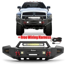 Steel Front Bumper Wwinch Plate Wire For 2003-2004-2005 Dodge Ram 2500 3500 Steel Front Bumper Wwinch Plate Wire For 2003-2004-2005 Dodge Ram 2500 3500