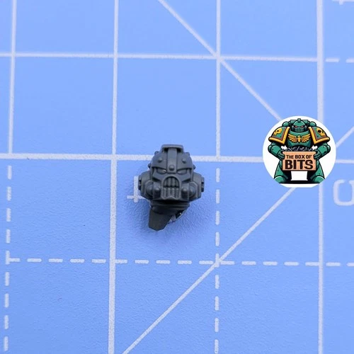 Warhammer 40K Space Marines Black Templars Chaplain Grimaldus Head