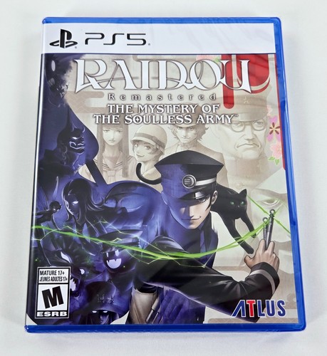 RAIDOU REMASTERED NEU FACTORY SEALED 2025 Original Playstation 5 PS5