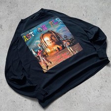 Fruit of the Loom Travis Scott Astroworld Tour 2019 XL Long Sleeve T-Shirt