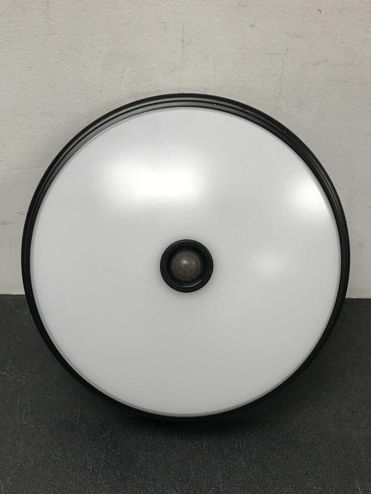 Hampton Bay 564281011 Black Motion Sensing LED Outdoor Ceili