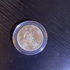 1 Ounce .999 Fine Silver Round a Tribute to the Seated Liberty