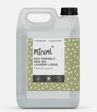 Miniml Eco Friendly Non-Bio Laundry Liquid Tropical Coconut -5L (165 washes) 3.60 per litre