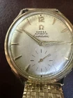 OMEGA Seamaster Men's Vintage 14k Gold Filled Watch. 1950’s Not working