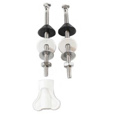 Bottom Fix Toilet Seat Non-Slip Fittings 72mm Replacement Parts