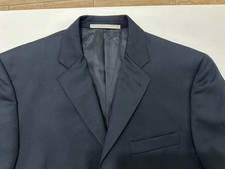 Men s Burberry London Wool Three Button Black Sport Coat Size 40 R