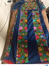 Vintage Handmade Palestinian Embroidery Wedding Palestine Dress Thoub