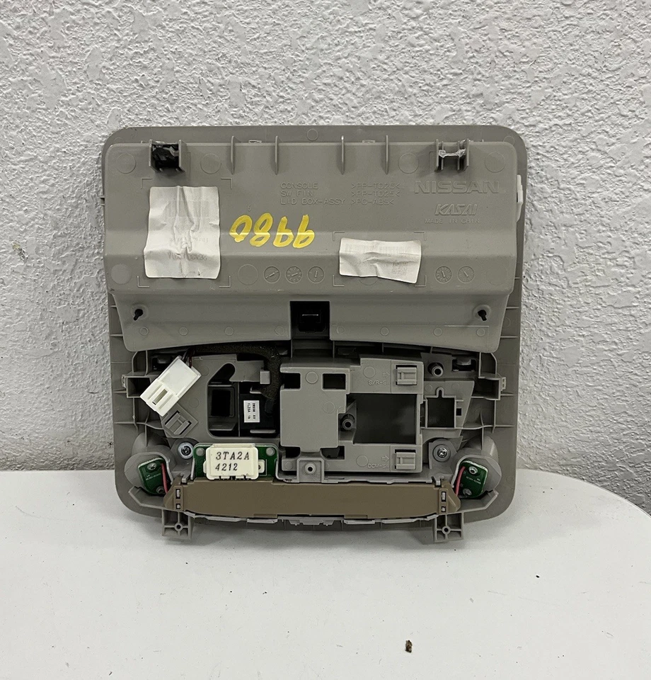 Nissan Leaf 2015 luz domo consola superior OEM Foto 3 de 4