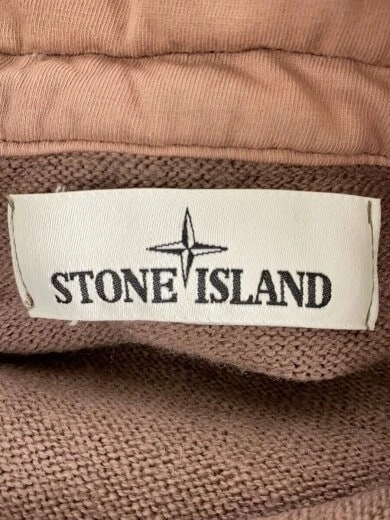 Felpa con cappuccio STONE ISLAND Stone Island Zip L Poliestere Rosa Solida