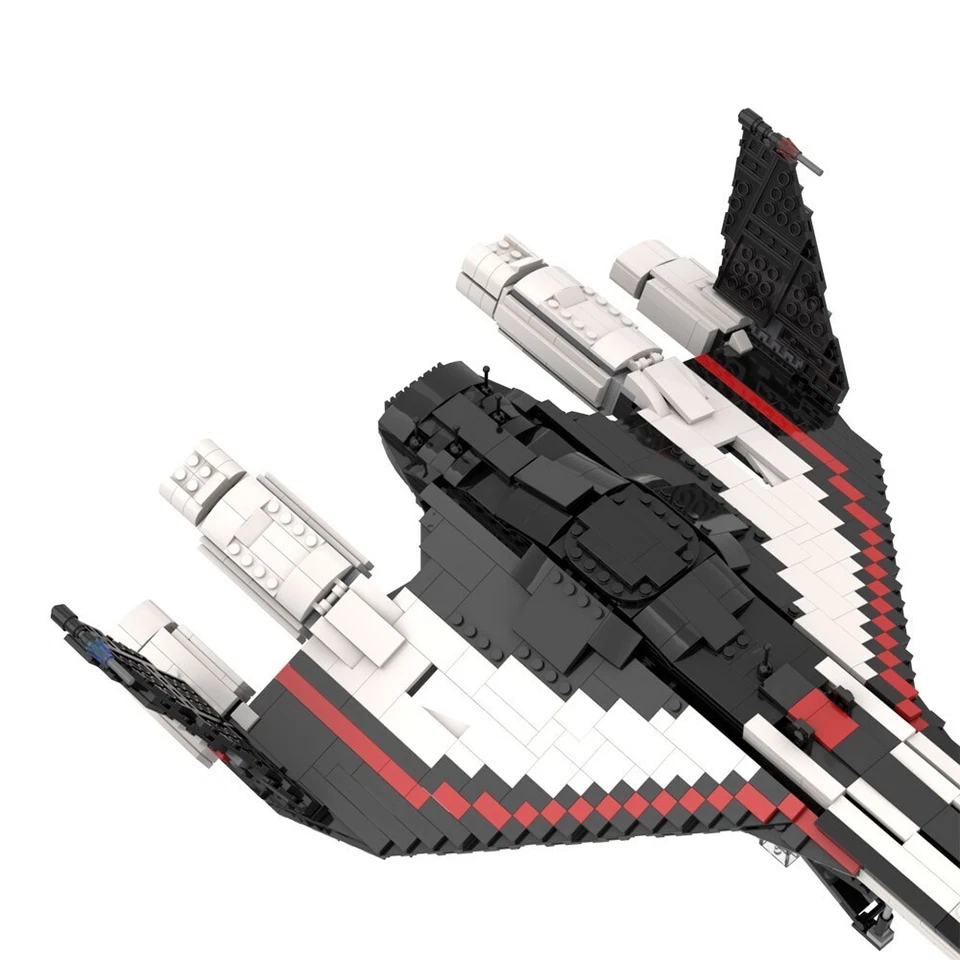 Scout Ship Multipurpose Spaceship Model 1571 Pieces from Shooter Game MOC Build - Image 3 of 4