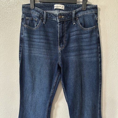 Abercrombie & Fitch The Vintage Flare High Rise Jeans Dark Wash Damen Gr. 30/10R - Bild 2 von 5