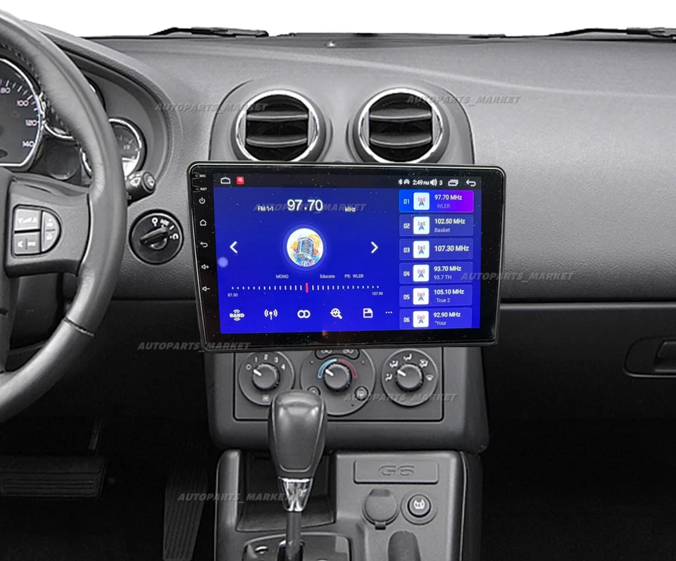 4+64GB For Pontiac G6 2005-2010 CarPlay Android14 Car Stereo Radio GPS NAVI - Изображение 4 из 4