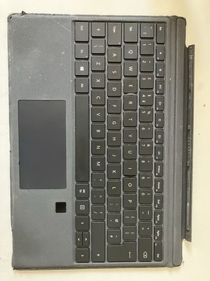 Microsoft Surface Pro QWERTZ Tastatur 1755 UK Englisch Hintergrundbeleuchtung Fingerabdruck Cov...