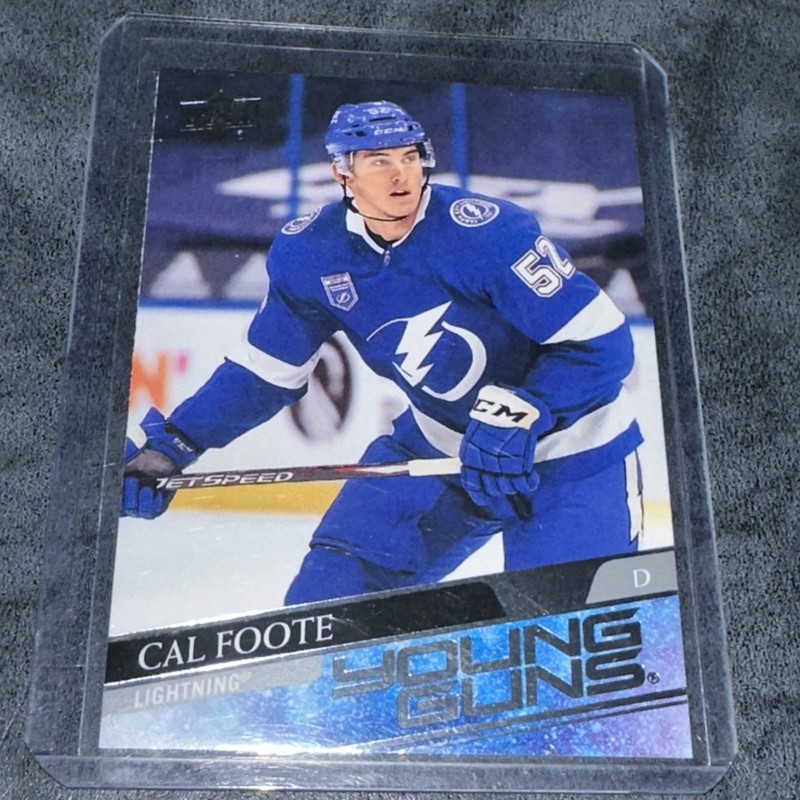 2020-21 Upper Deck - Young Guns Cal Foote #476 (RC)