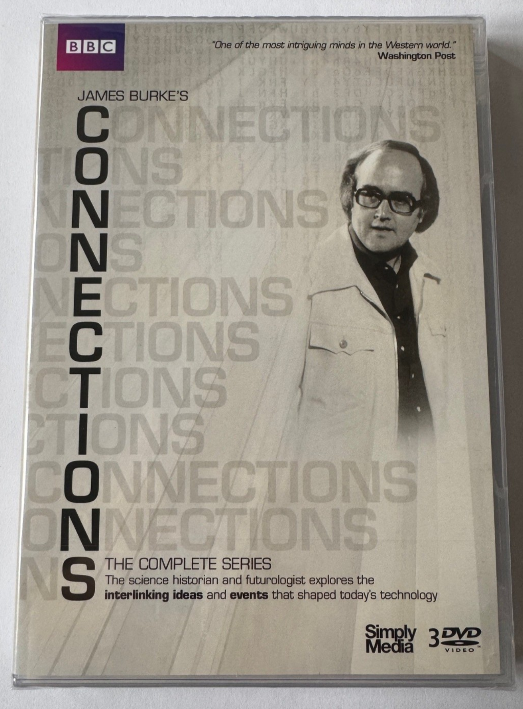 Connections - James Burke  - BBC Complete Series - 3 DVD REGION 2 - NEW SEALED