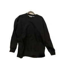 Pro Club Heavy Duty Black Crewneck Sweatshirt Mens L