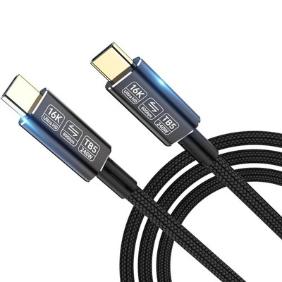 usb c to usb c cable 3.3ft for Thunderbolt 4/3, 80 Gbps data transfer
