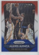 2015-16 Panini Prizm Red White & Blue Prizm Alexis Ajinca #107 1m7