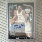Topps 2025-26 Bowman Chrome Ja'Kobi Gillespie Tennessee CPA-JI 1st Auto /10