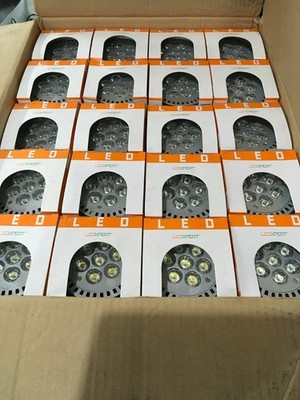 Lot of 40!! LEDXPERT HOME LED LIGHT BULBS DIY 7W COLOR TEMP 4500K BRAND NEW RS