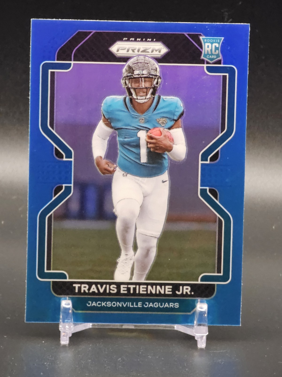 2021 Panini Prizm - Rookie Travis Etienne #344 Light Blue Prizm (RC)
