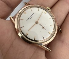 VACHERON CONSTANTIN PATRIMONY 18K GOLD TWO TONE DIAL REF 6456 MEN'S WATCH 34 mm 16