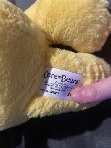 Care Bears Plüsch FUNSHINE BEAR 8 Zoll gelbe Beanie (nur spielen/lebendig 2014) - Bild 6 von 7