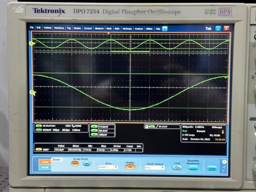 Tektronix DPO7254 Digital Phosphor Oscilloscope 2.5GHz 40GS/s OPT ASM LT DJE DJA - Picture 6 of 19