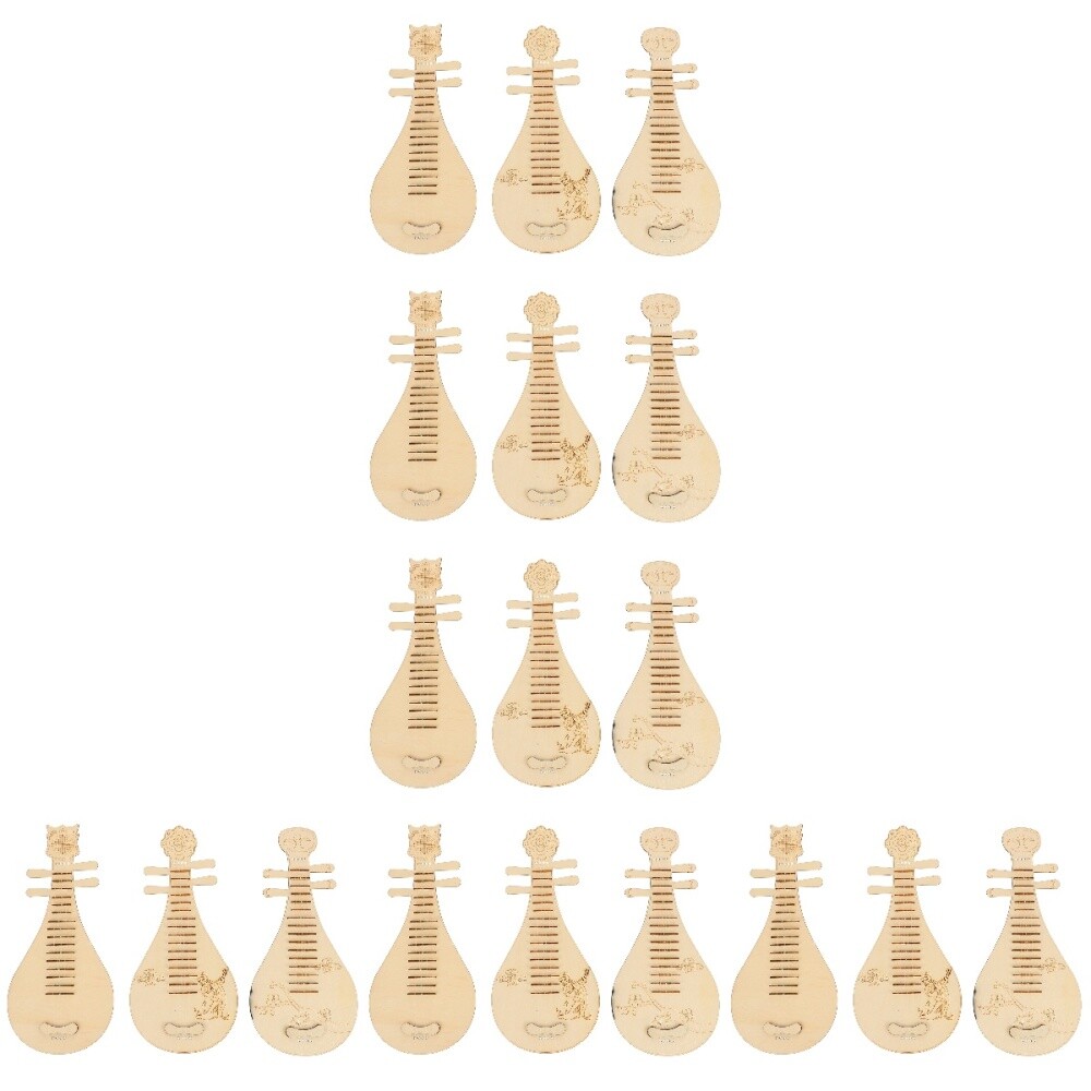 18 Pcs Lute Toy DIY Lutes Supplies Retro Coloring Child Material Package Guitar eBay