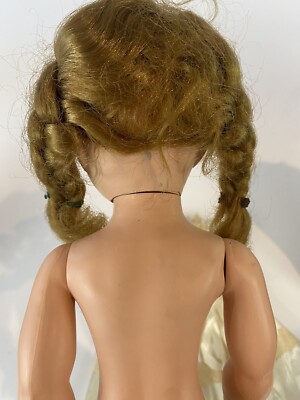 Vintage 1950's Hard Plastic Walker Doll Orginal Outfit