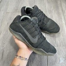 Nike Kobe 11 Elite Low Black Space Flyknit Reflective 822675-001 Men's Size 8