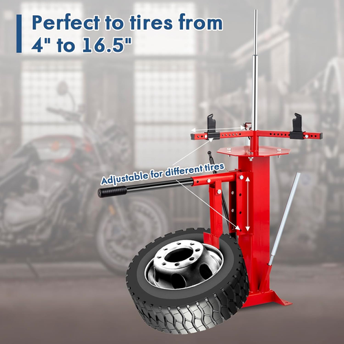 Multi Manual Tire Changer Portable Hand Tool Tire Bead Breaker for 4" to 16-1/2" - Picture 2 of 9