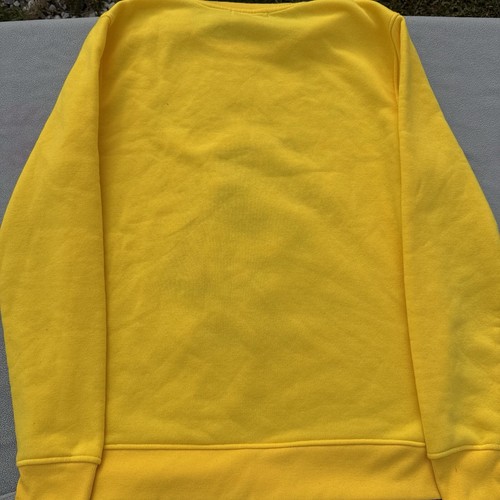 Black Pike Sweater Mens Sz L Yellow Duck Drip Stitched Duck Motion - Picture 7 of 10