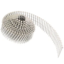 1200Pcs 1-1/2” ×.09” Ring Shank Stainless Steel Siding Nails 15 Degree Wire Coil