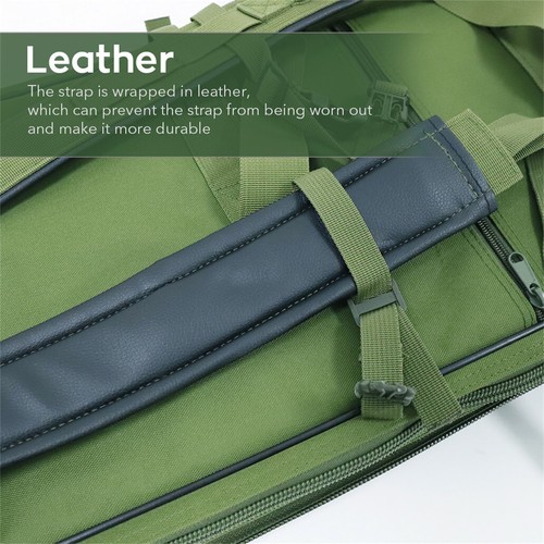 100cm/39" 120cm/47" TACTICAL RIFLE CASE Air Gun Airsoft Soft Air Mat Slip Bag UK - Picture 11 of 69