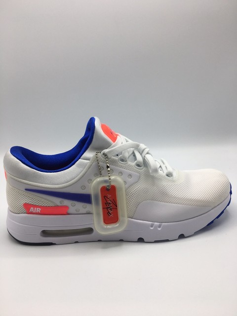 air max zero all white