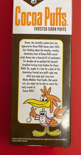 Cocoa Puffs Sonny Wacky Wobbler by Funko New In Sealed Box RARE HTF - Picture 4 of 5