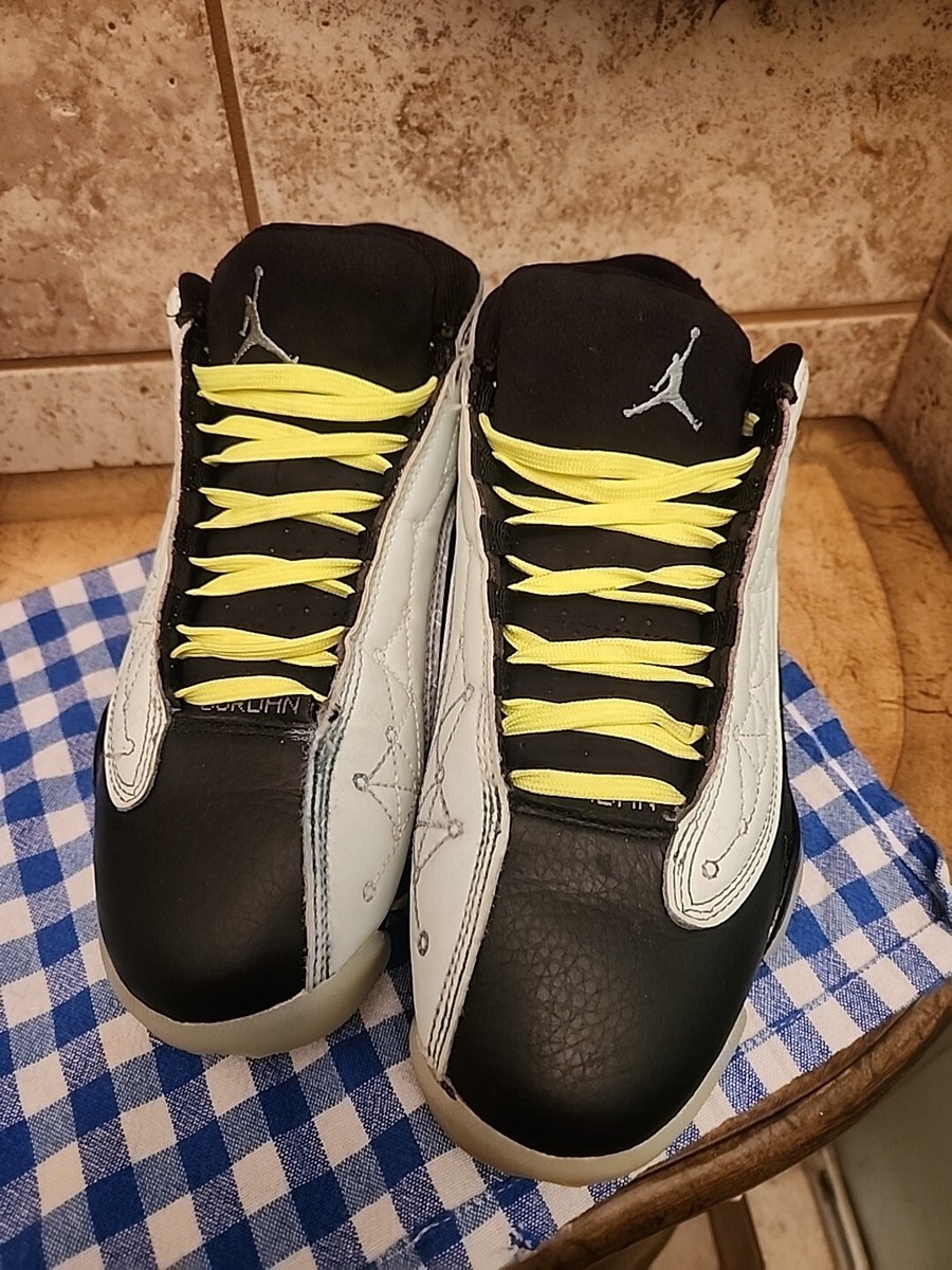jordan 13 yellow and green