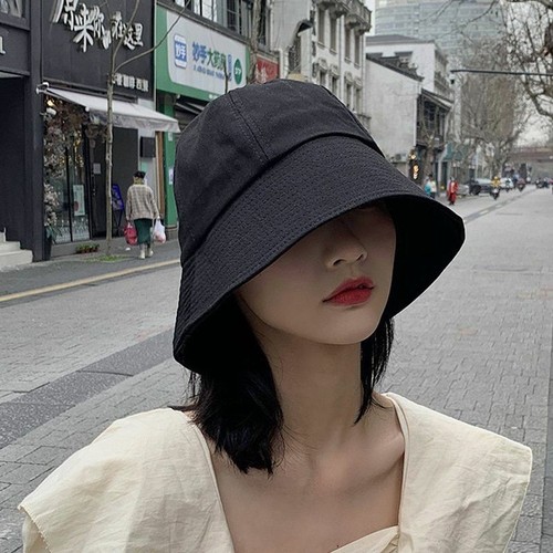 Men Foldable Bucket Hat Women Cotton 