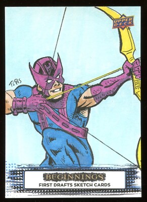 2024 Upper Deck Marvel Beginnings Vol 2 Series 2 Sketch Card by Floris Hoolhorst
