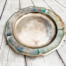 International Silver Company Silverplate Tray Serving Plate Dish Platter Vtg