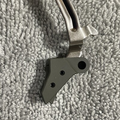 FLAT FACE CARRY TRIGGER W/ BAR F GEN 1-4 FOR GL0CK MOD 17, 19, 23, 26, 27, ODG