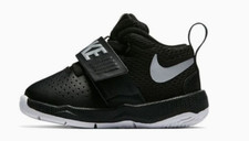 Nike Team Hustle D 8 TD Black/Silver/White 881943-001 Toddler Size 4c