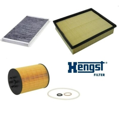 Air Filter Oil Filter AC Cabin Filter Carbon for BMW E53 X5 4.4i 4.8is 2004-2006