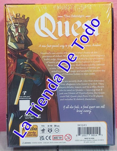 CARD GAME FOR DON ESKRIDGE'S QUEST INDIE PLAYERS FANS READ - Picture 2 of 4