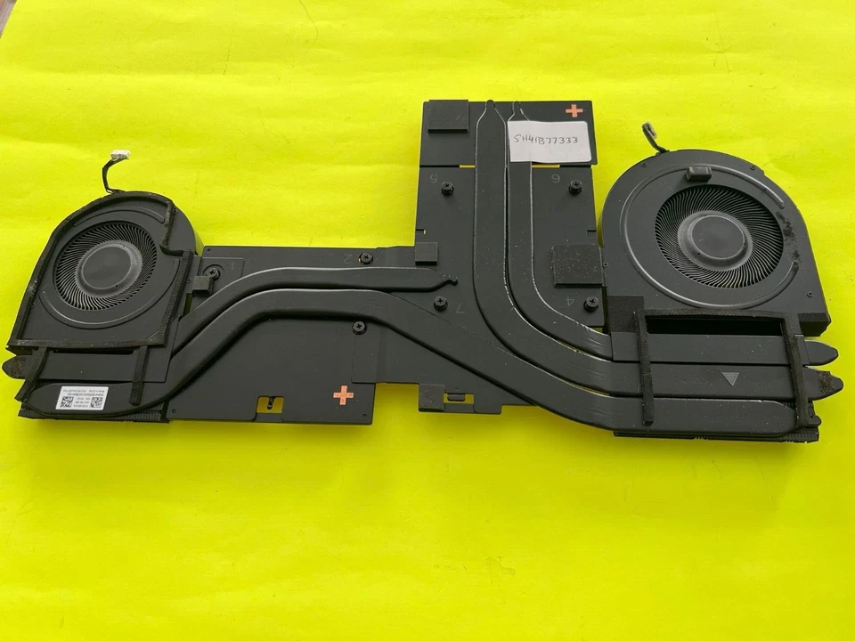 5H41B77333Thinkpad P16 CPU GPU Cooler fan with heatsink 5H41B77373 - Image 2 of 4