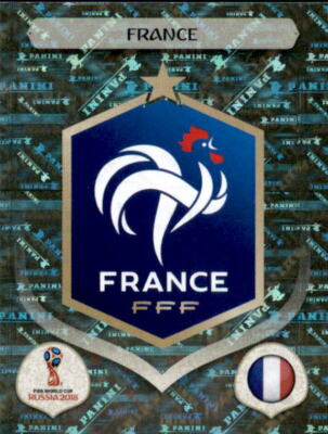 Panini WM 2018 World Cup Russia - Sticker 192 - Frankreich - Emblem - Frankreich