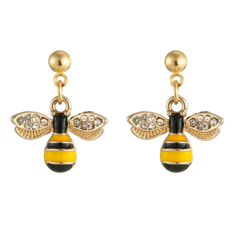 boucles d'oreilles abeilles - Photo 1/1