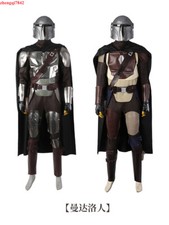 The Mandalorian Season 3 Din Djarin Cosplay Costume Halloween Outfit No Helmet
